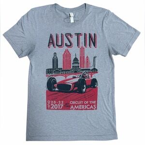 2017 Formula 1 Grand Prix Circuit of the Americas Austin Texas T-Shirt Size S